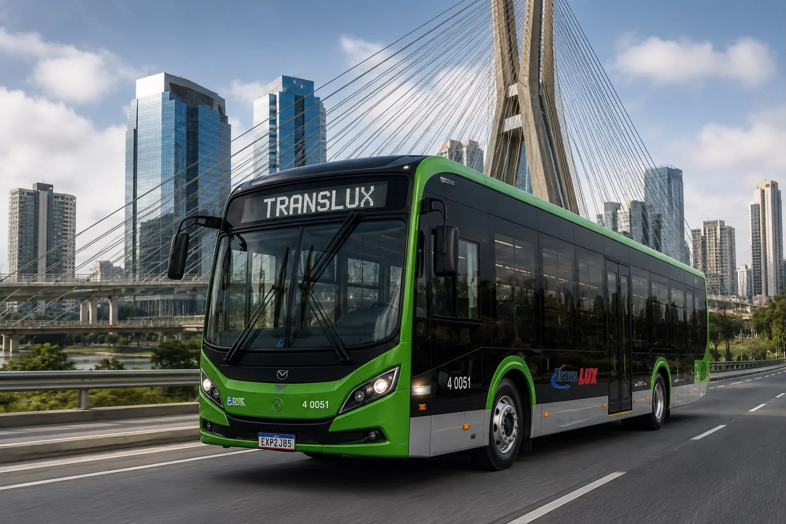 Ônibus Translux em mobilidade urbana